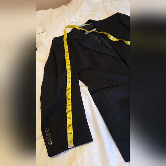 Stafford Blazer Athletic Fit Mens 46R Travel Pant 36Wx28L Blue Wool Interview - Picture 12 of 12